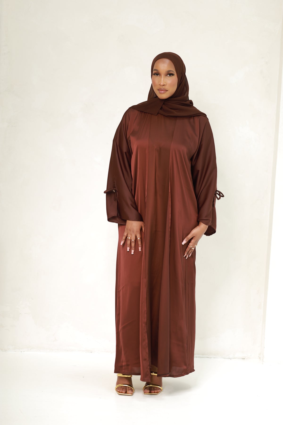 Rimal Abaya - Brown
