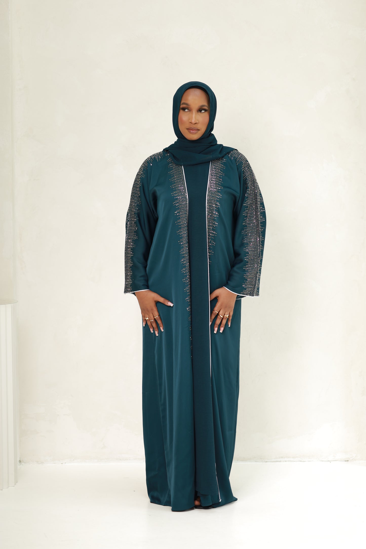 Yasmin Abaya - Teal