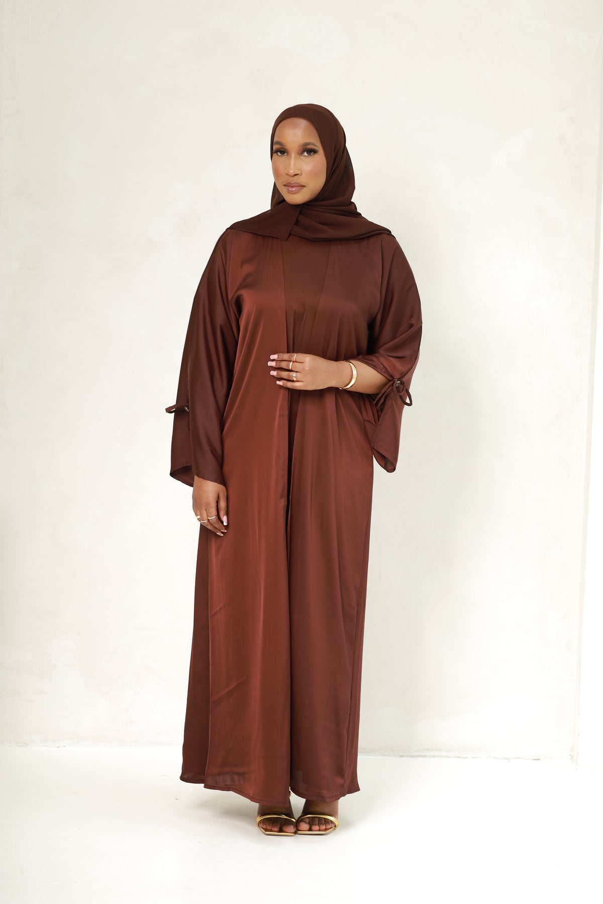 Rimal Abaya - Brown