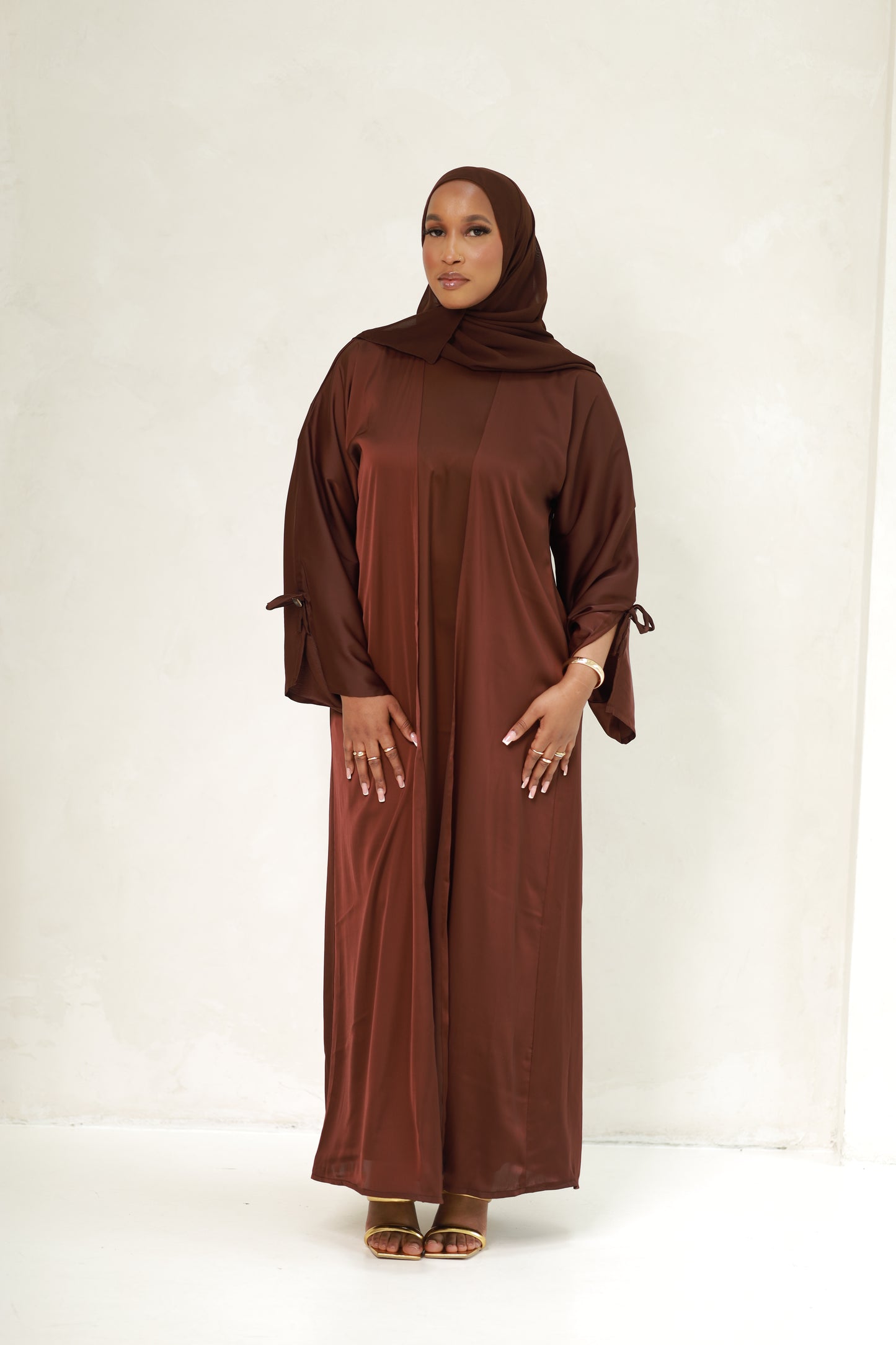 Rimal Abaya - Brown