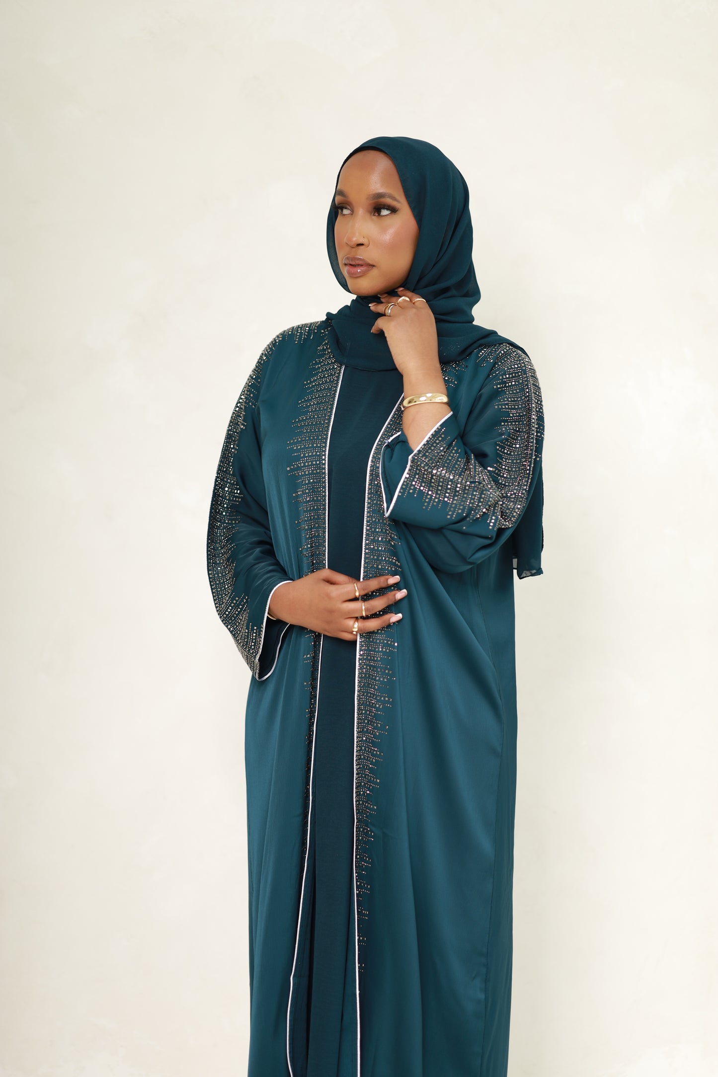 Yasmin Abaya - Teal